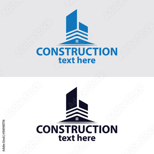 Construction Logo design Vector Art Icons unique new free vector eps Graphics for Free and construction Logo royalty free images for your company or home or business 