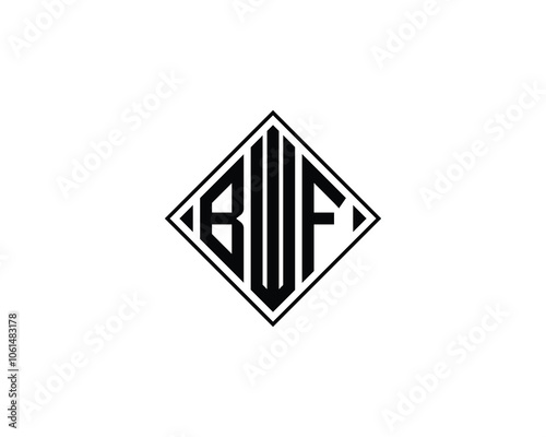 Free Download BWF Logo design vector template. BWF - GFXLoad