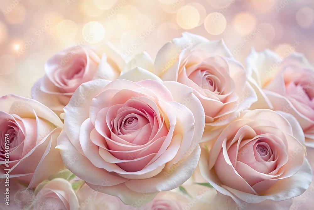 Soft Pink Roses Long Exposure Macro Background - Dreamy Floral Texture for Elegant Designs, Weddings, and Romantic Themes Soft Pink Roses Long Exposure Macro Background - Dreamy Floral Texture for Elegant Designs, Weddings, and Romantic Themes