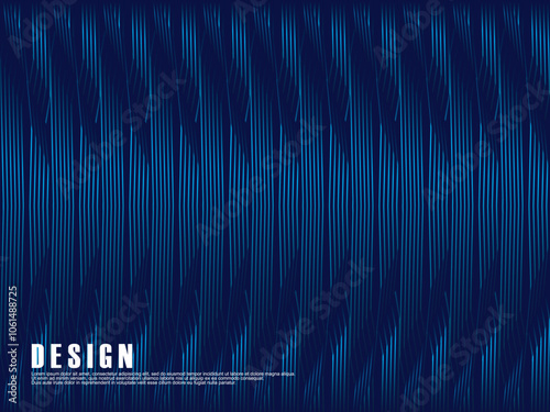 Premium background design with diagonal dark blue stripes pattern. Vector horizontal template for digital lux business banner, contemporary formal invitation, luxury voucher, prestigious gift certific