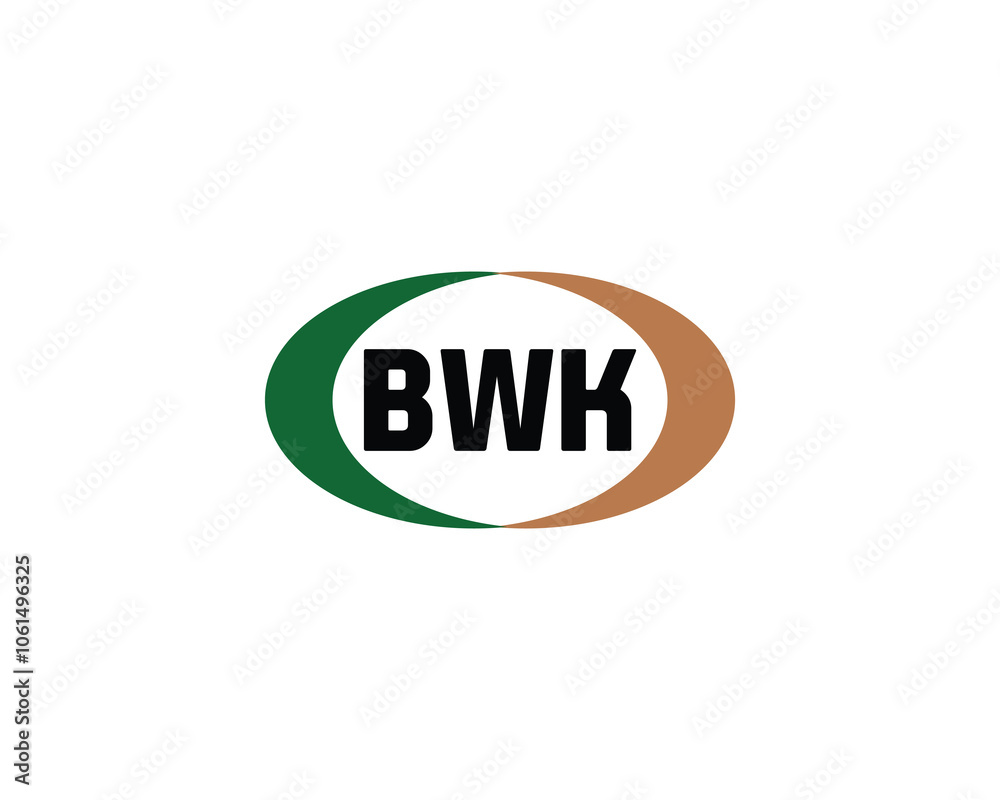 BWK logo design vector template. BWK BWK logo design vector template. BWK