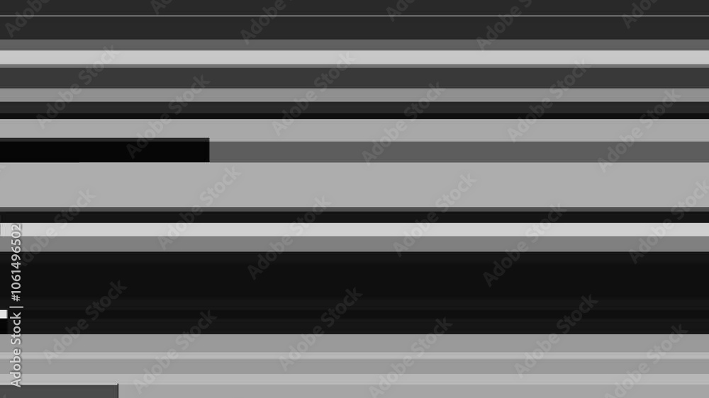 Black and white line animation pattern background.