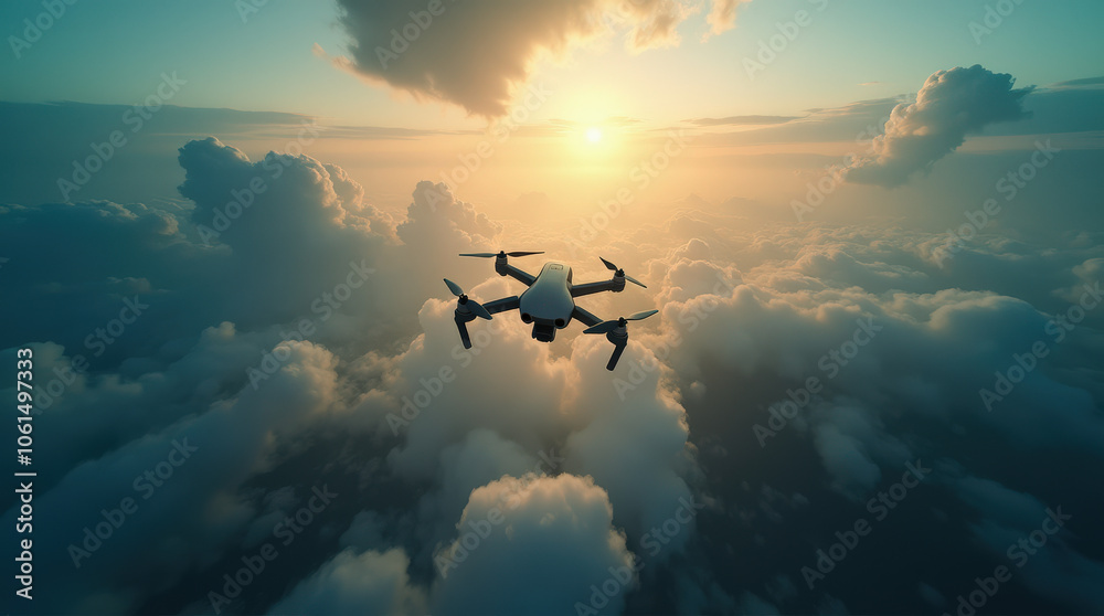 Stunning Drone Photography at Sunset with Epic Aerial Views Over Landscape and Mountains Stunning Drone Photography at Sunset with Epic Aerial Views Over Landscape and Mountains
