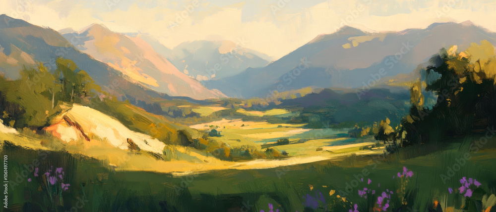 custom made wallpaper toronto digitalBerglandschaft Harmonie