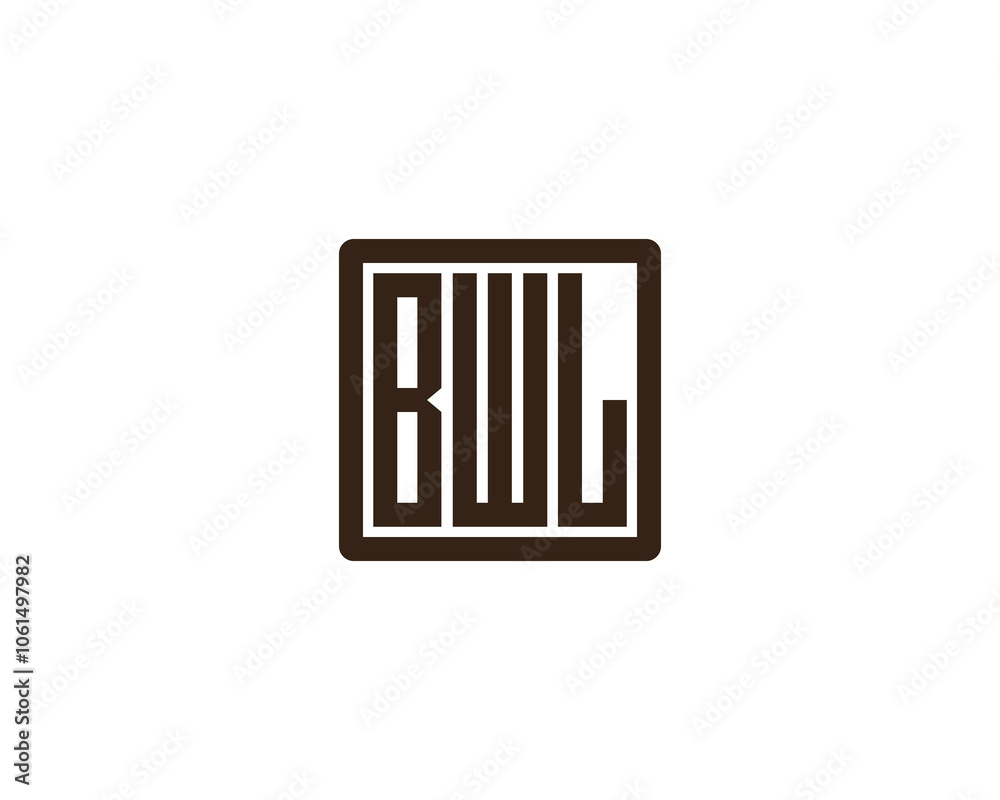 BWL logo design vector template. BWL BWL logo design vector template. BWL