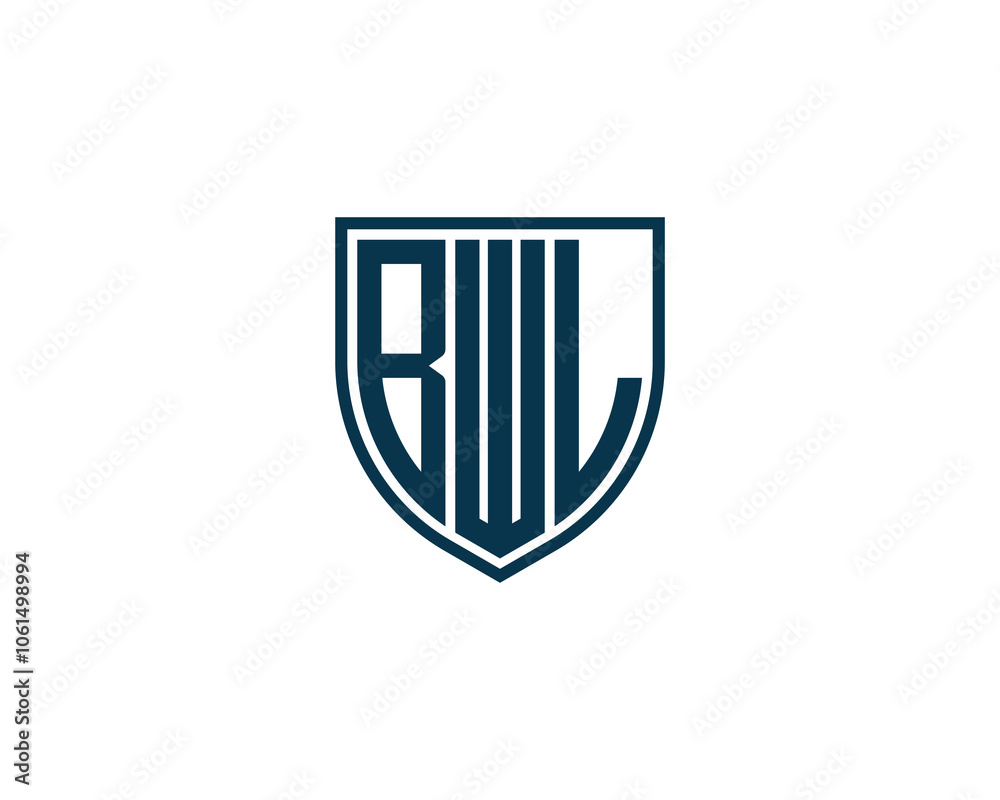 BWL logo design vector template. BWL BWL logo design vector template. BWL