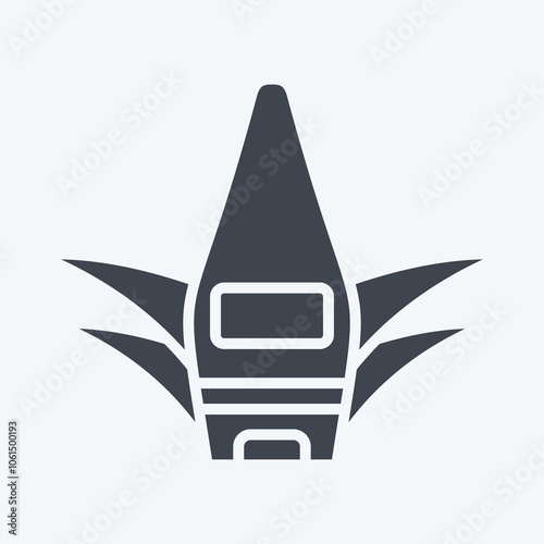 Icon Aloe Vera Gel. related to Cosmetic symbol. glyph style. simple illustration