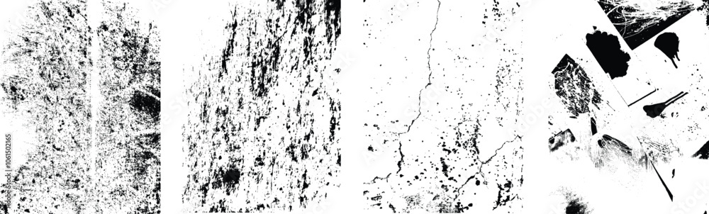 Grunge textures set. Collection of vector, distress, textures .Simply Place grungy textured overlay over any Object to Create grunge ,dirty effect .Various distressed texture for your design. Grunge textures set. Collection of vector, distress, textures .Simply Place grungy textured overlay over any Object to Create grunge ,dirty effect .Various distressed texture for your design.