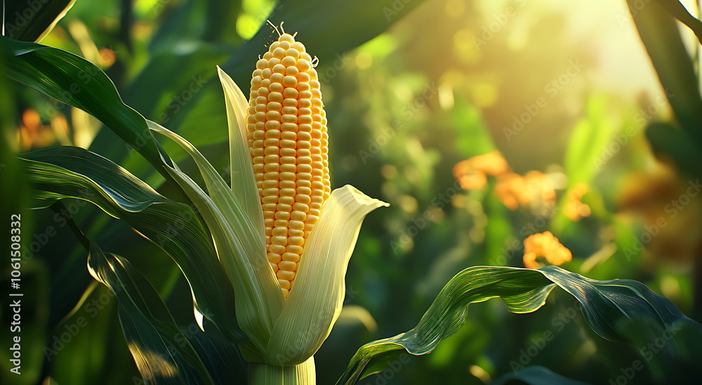 corn sweet isolated on background, Generative AI corn sweet isolated on background, Generative AI