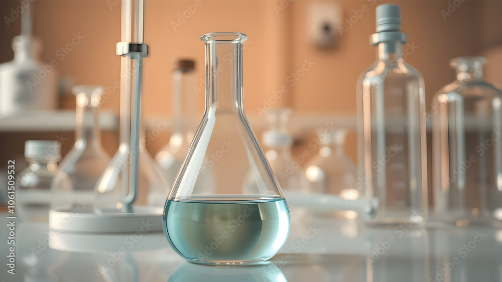 Chemical tube set in laboratory for development and pharmacy. Chemical tube set in laboratory for development and pharmacy.