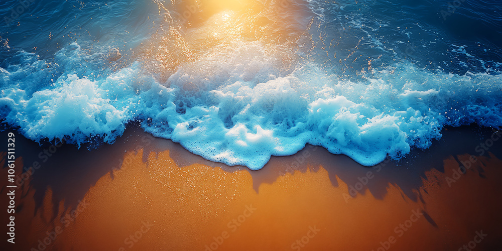 Beach and sea in the blue sky. Beautiful view. Beach and sea in the blue sky. Beautiful view.