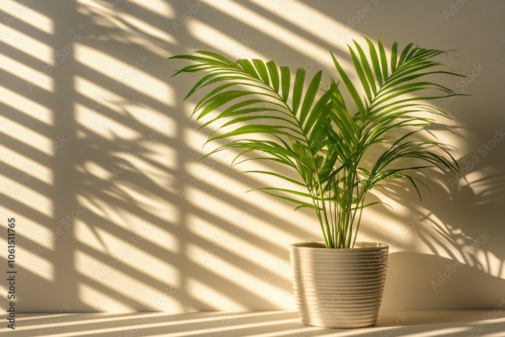 Gentle Sunlight and Shadows in a Cozy Living Room Gentle Sunlight and Shadows in a Cozy Living Room