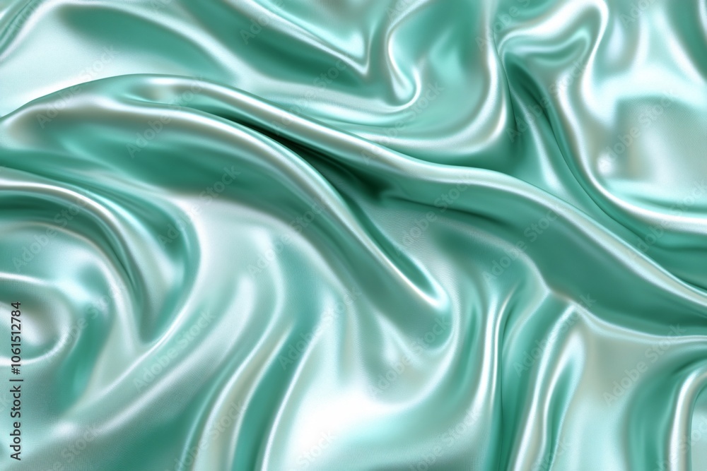 Obraz premium Smooth Mint Green Pastel Background Texture