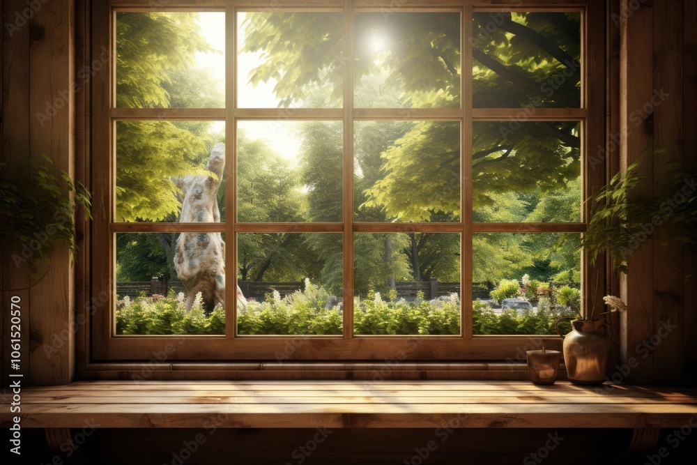 Window see street windowsill plant house. Window see street windowsill plant house.