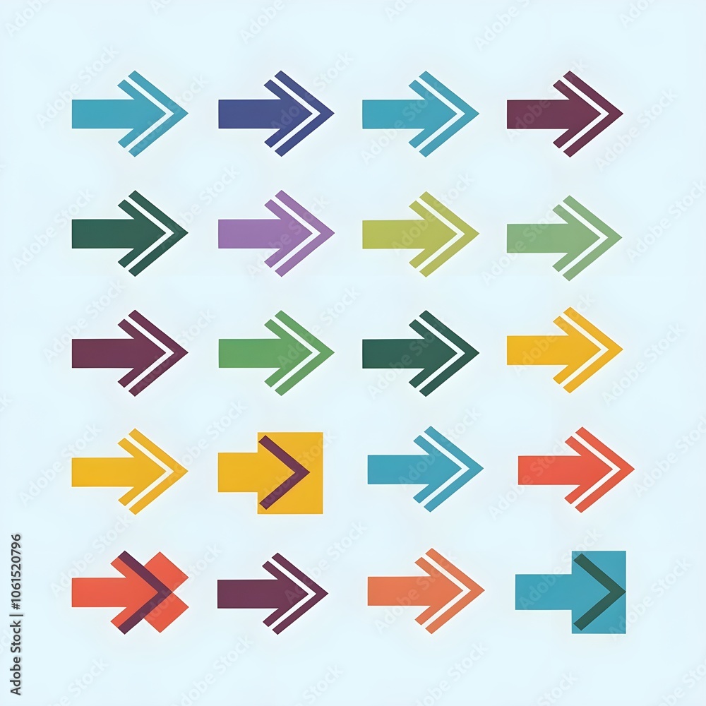 flat dashed chevron arrow icon flat dashed chevron arrow icon