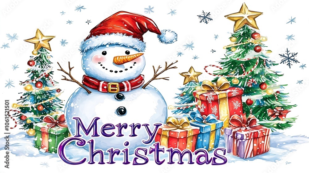 A Playful Snowman with a Bright Red Scarf and Hat Amidst a Festive Background of Glittering Snow and Holiday Gifts.Generative AI
明るい赤いスカーフと帽子を付けた遊び心ある雪だるまが、きらめく雪とホリデーギフトの祝祭的な背景の中にいる。 A Playful Snowman with a Bright Red Scarf and Hat Amidst a Festive Background of Glittering Snow and Holiday Gifts.Generative AI
明るい赤いスカーフと帽子を付けた遊び心ある雪だるまが、きらめく雪とホリデーギフトの祝祭的な背景の中にいる。