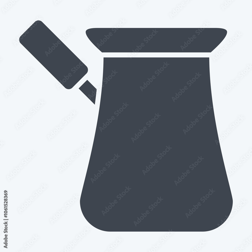 Icon Turkish. related to Coffee symbol. glyph style. simple design editable Icon Turkish. related to Coffee symbol. glyph style. simple design editable