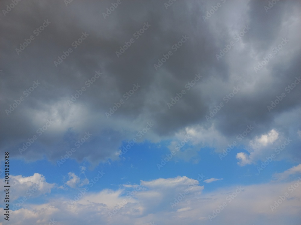 Obraz premium time lapse clouds