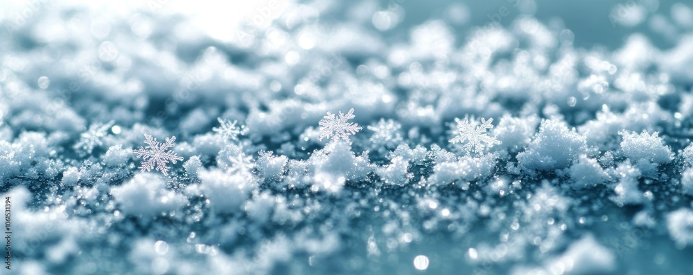 A close-up view of delicate snowflakes resting on a surface, creating a serene winter scene. A close-up view of delicate snowflakes resting on a surface, creating a serene winter scene.
