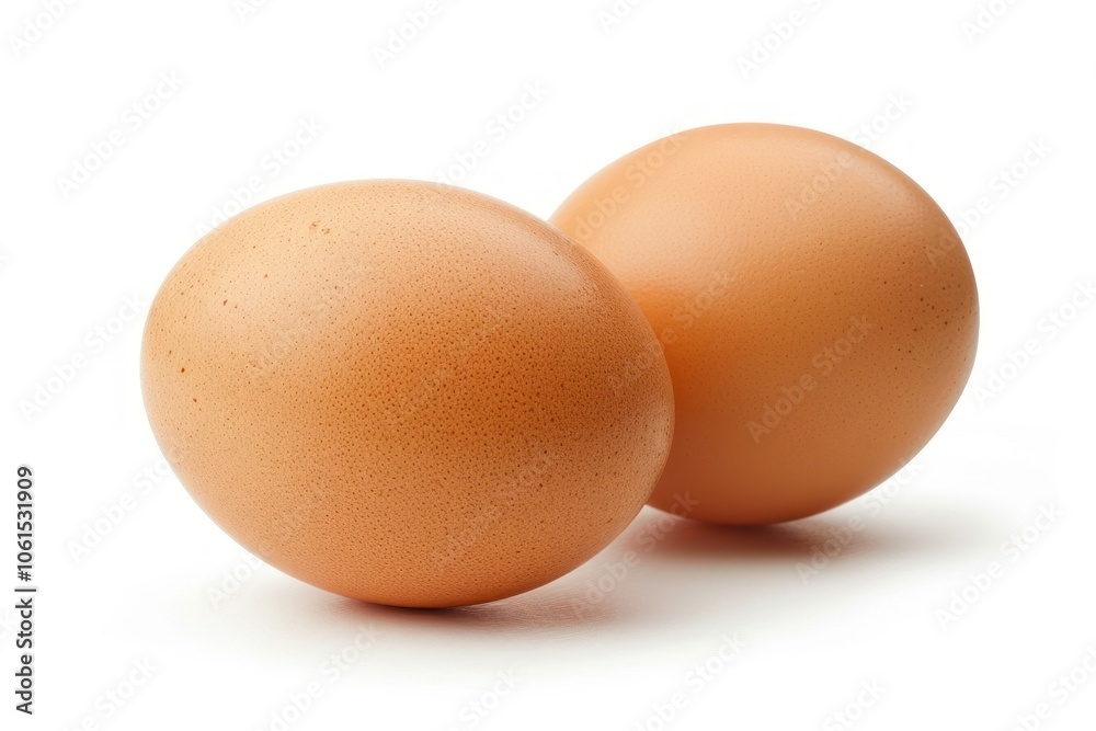 2 eggs food white background simplicity. 2 eggs food white background simplicity.