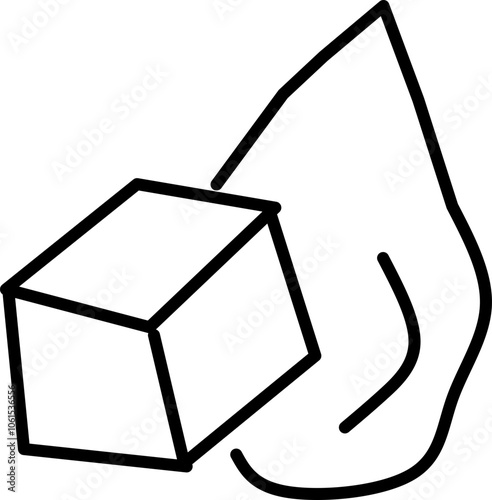diabetes icon vector design illustration. blood sugar levels of diabetics in Doodle style