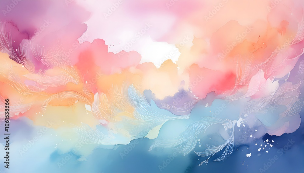 Abstract Watercolor Painting Abstract Watercolor Painting