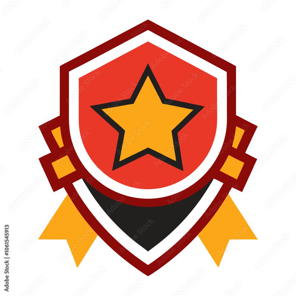 shield with star, shield and ribbon, shield with ribbon shield with star, shield and ribbon, shield with ribbon