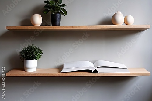  floating shelves clean wall mounted shelves for books and minim photo