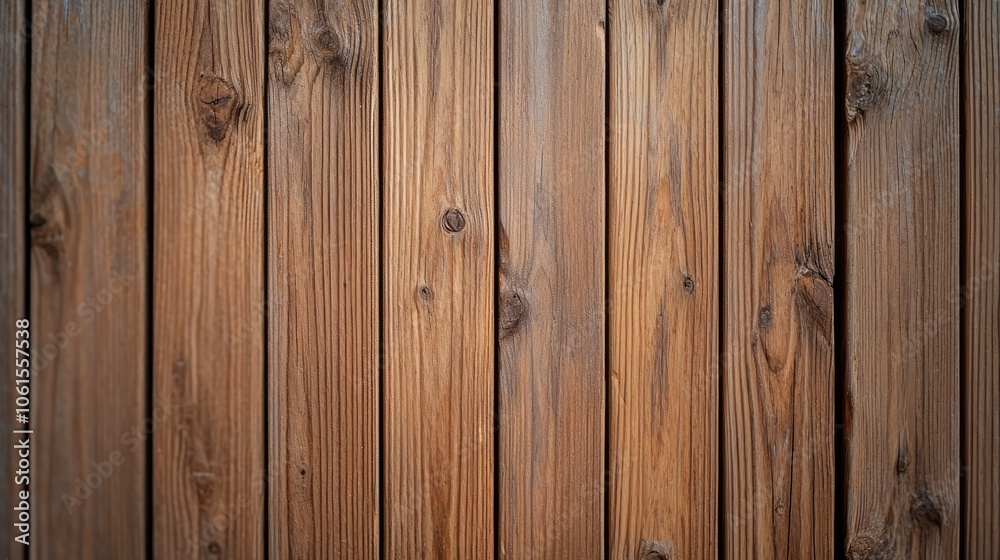 Rustic Wooden Plank Wall Background for Design Projects