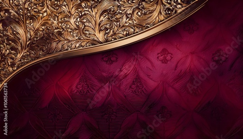 Textured background with deep, rich tones of burgundy and gold