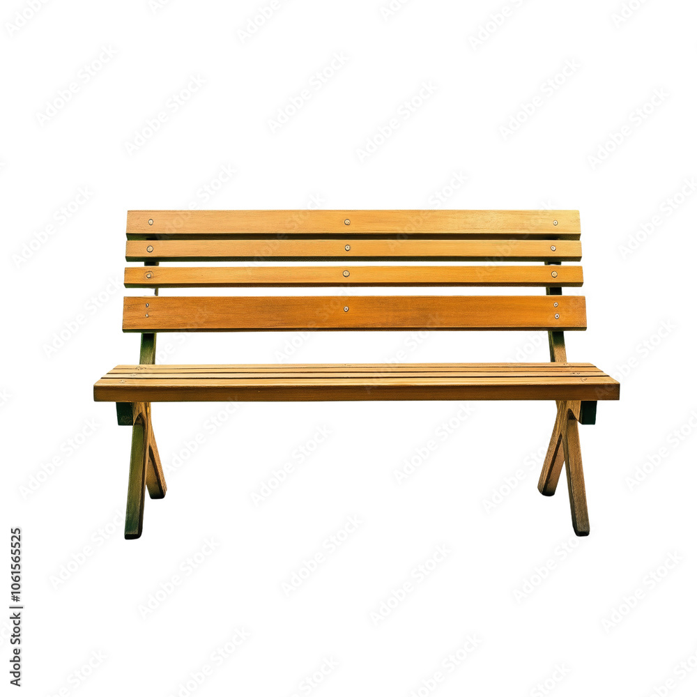 wooden bench on transparent background wooden bench on transparent background