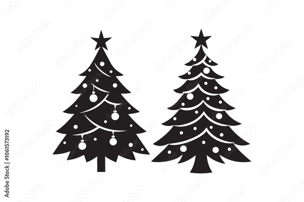 Christmas tree silhouette vector illustration, Christmas tree silhouette Bundle, Christmas tree silhouette PNG Christmas tree silhouette vector illustration, Christmas tree silhouette Bundle, Christmas tree silhouette PNG
