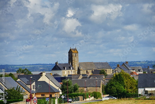 The village of Beauvoir in Normandy, France