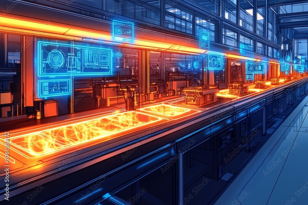 The Twin Production Line, Digital Twins in Manufacturing The Twin Production Line, Digital Twins in Manufacturing