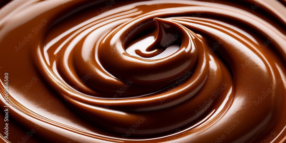 溶かしたチョコレートのテクスチャ クローズアップ 溶かしたチョコレートのテクスチャ クローズアップ