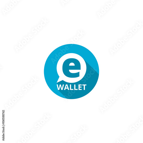 Electronic Wallet icon isolated on transparent background