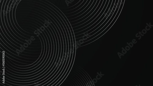 circle line background pattern futuristic gradient style