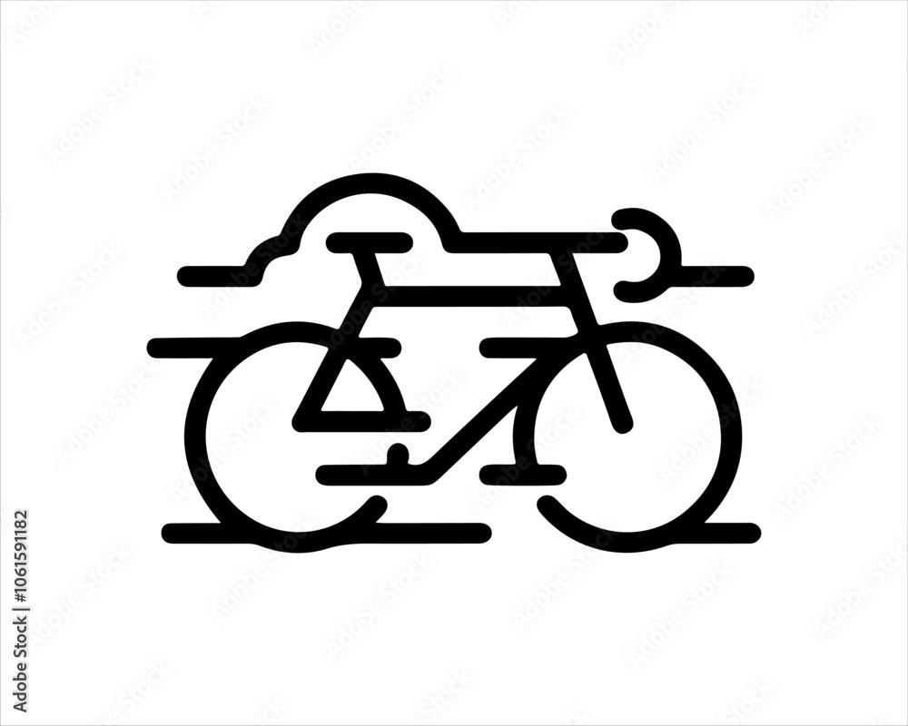 bicycle icon vector illustration bicycle icon vector illustration