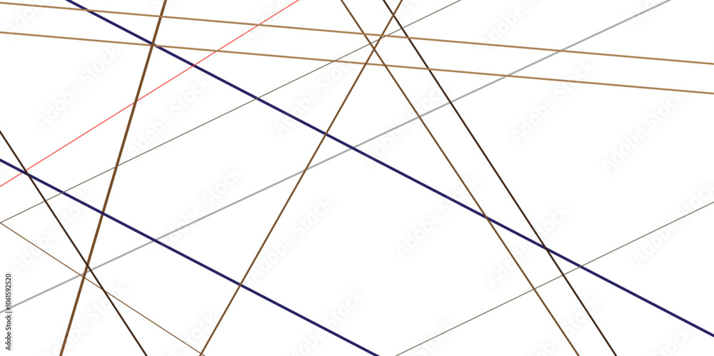 Fototapeta premium Abstract geometric Luxury premium line pattern on a transparent background.Vector illustration.