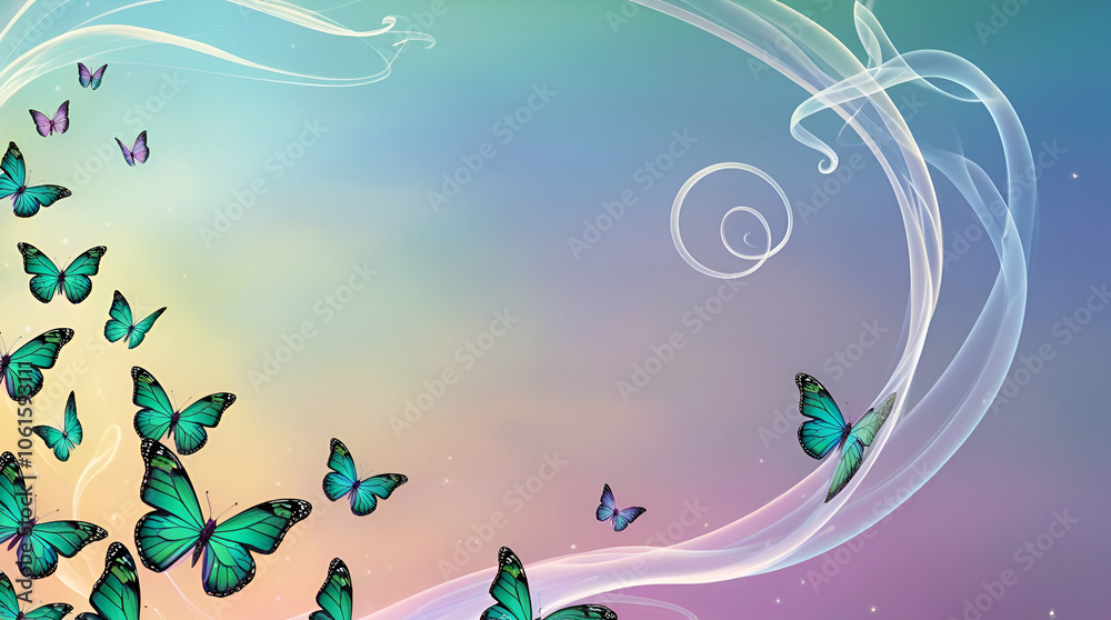 background with butterflies background with butterflies