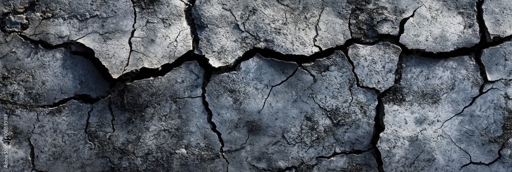 Cracked earth surface showcasing dryness and texture. Cracked earth surface showcasing dryness and texture.