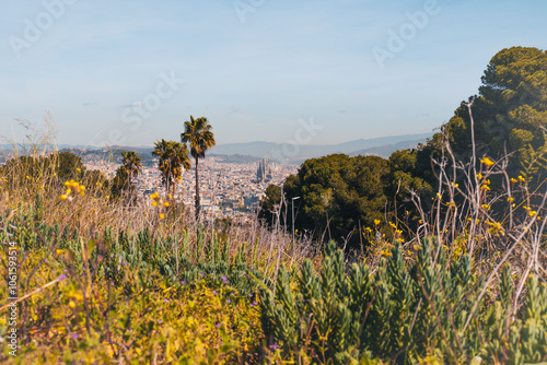 Panorama Sagrada Familia, Barcelone, Espagne