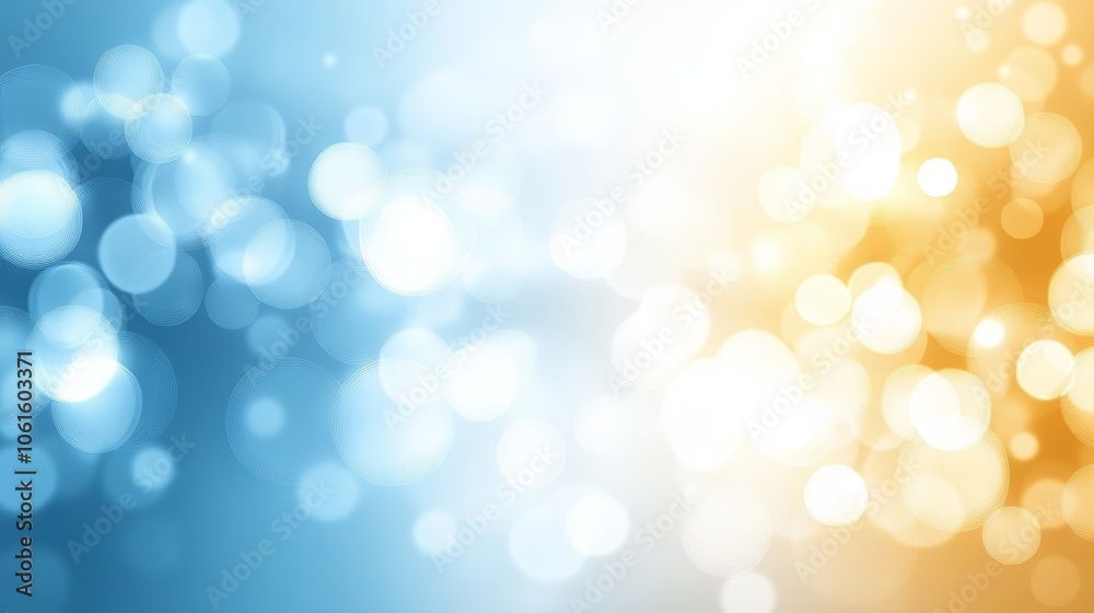 Dreamy bokeh lights background, festive abstract design for celebrations and holidays