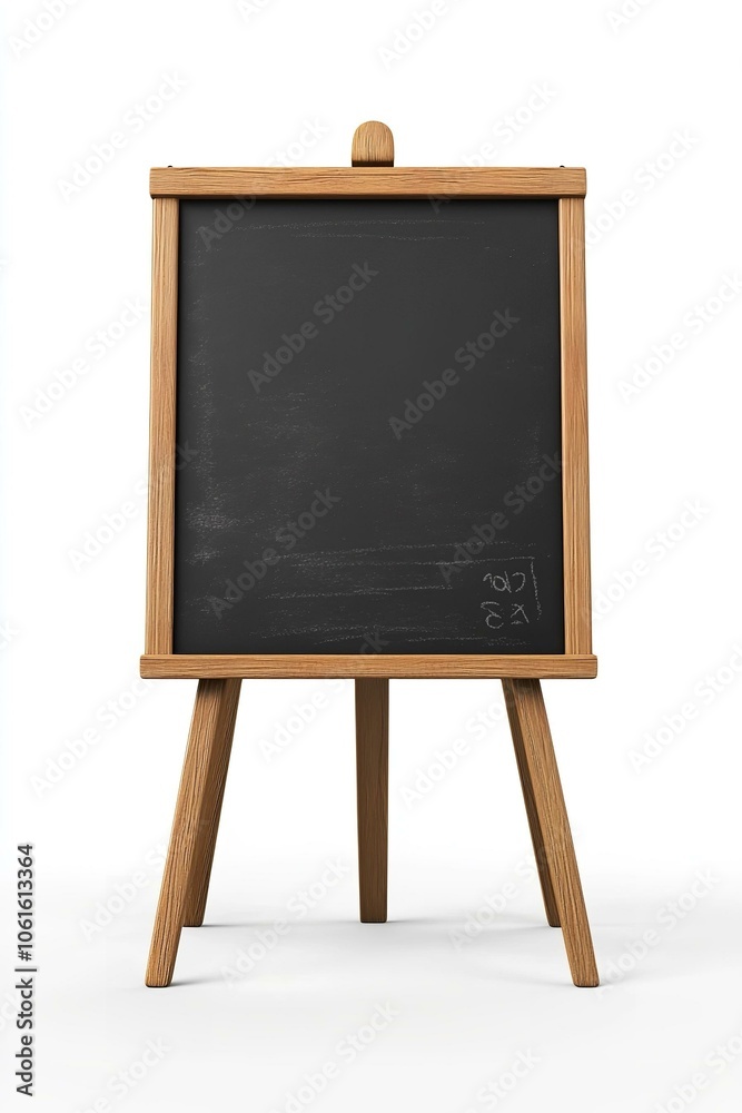 Blank chalkboard. Blank chalkboard.