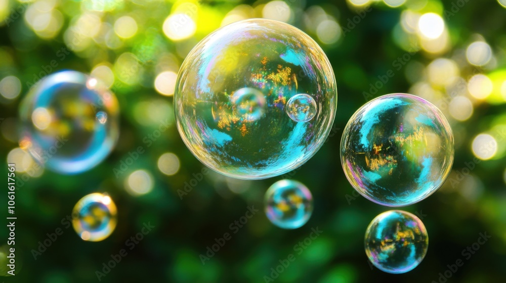 Water bubbles background. Generative AI Water bubbles background. Generative AI