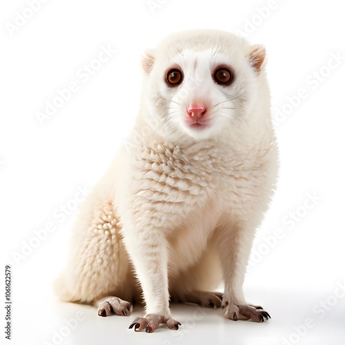 a beautiful animal concept design isolated on white background