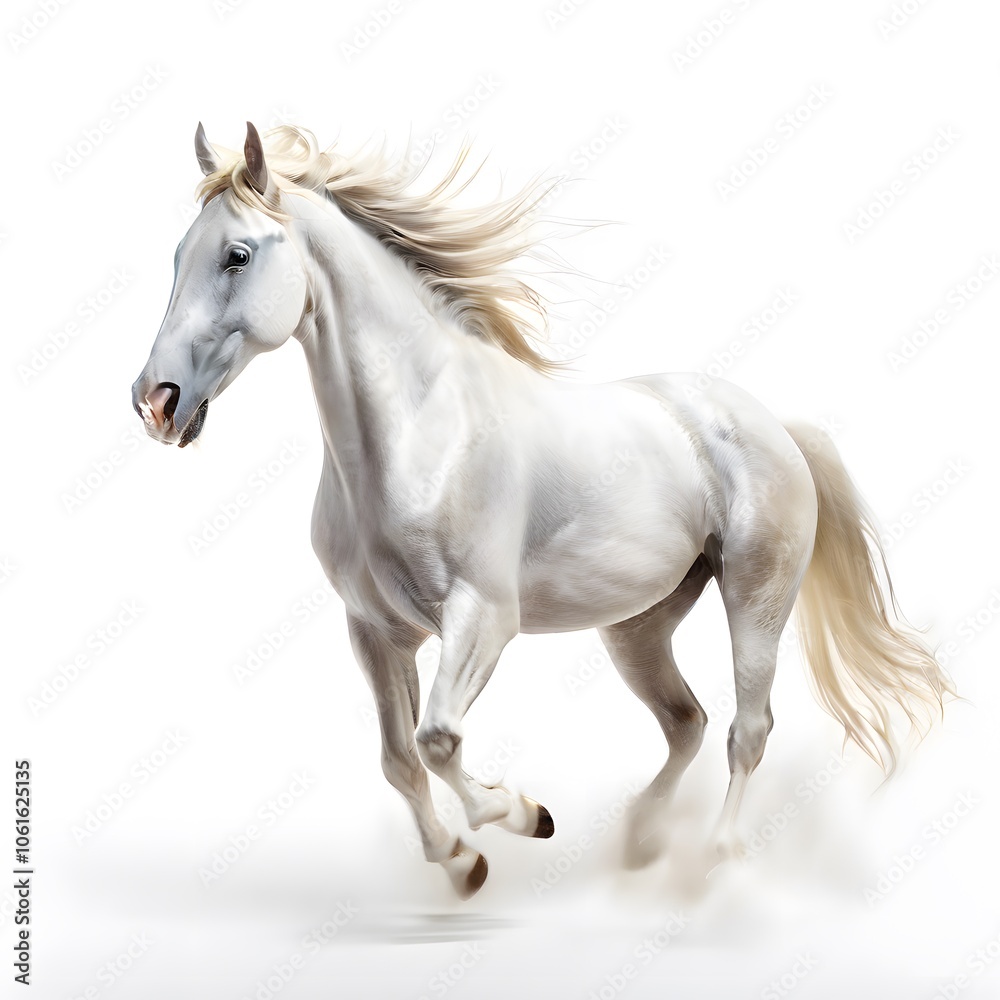 a beautiful animal concept design isolated on white background a beautiful animal concept design isolated on white background