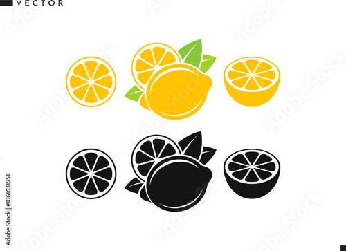 Lemon vector 