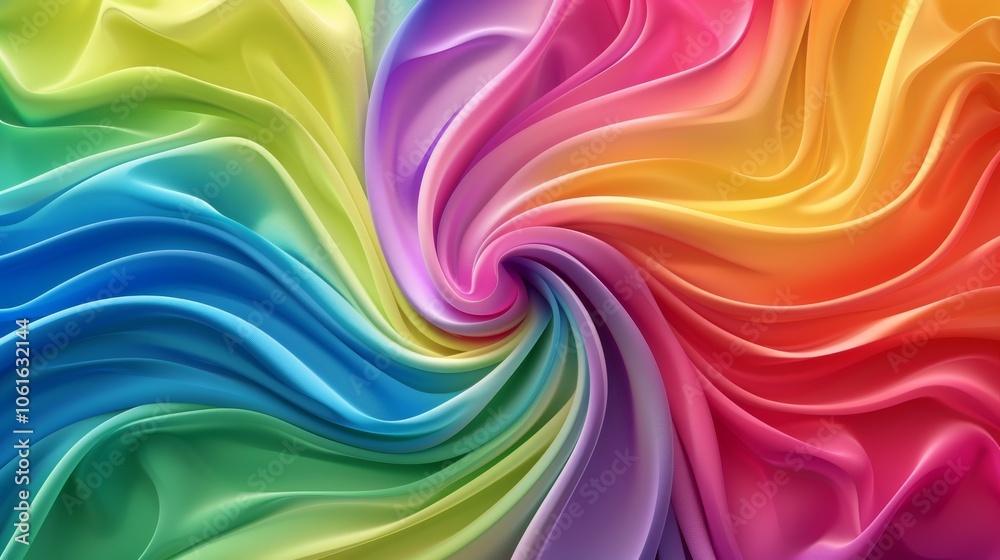 Abstract 3D image featuring wave-like layers in bright colors tones. The layers smoothly overlap, creating a sense of depth and movement. The design is minimalist, with gentle lines and calm colors Abstract 3D image featuring wave-like layers in bright colors tones. The layers smoothly overlap, creating a sense of depth and movement. The design is minimalist, with gentle lines and calm colors