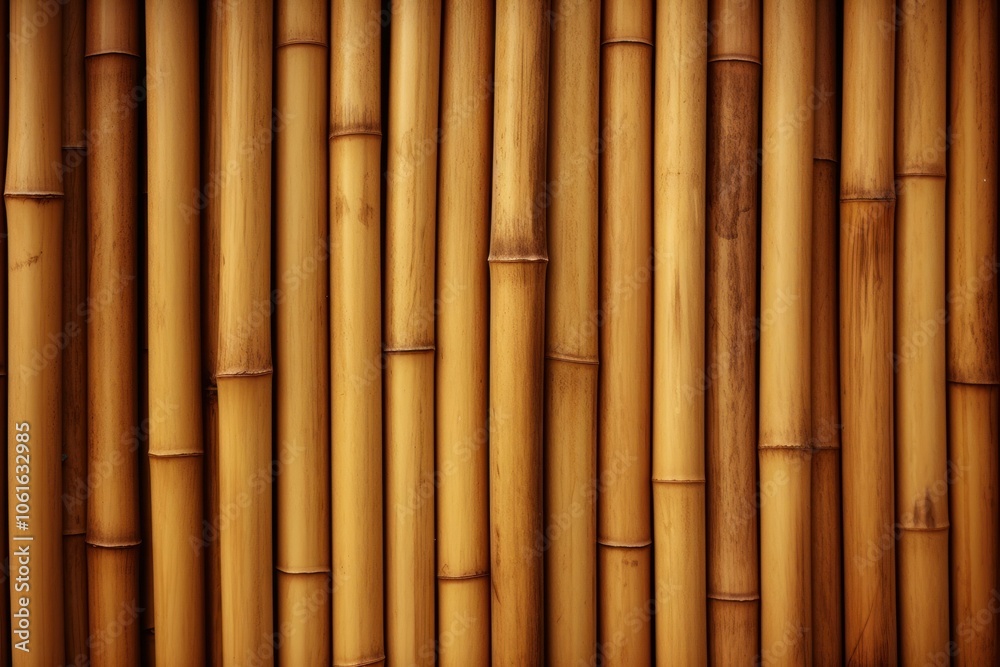 Fototapeta premium Bamboo texture backgrounds architecture repetition.